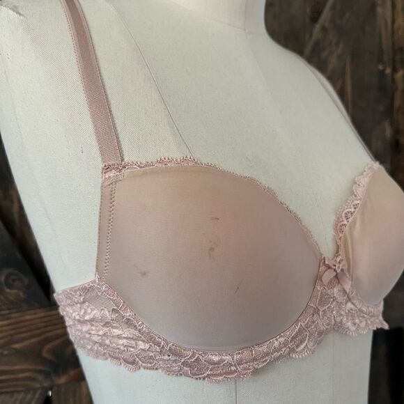 Victorias Secret dream Angels Lined Demi Bra 32B - Picture 2 of 7